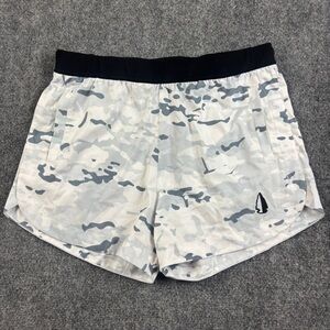 Men's Athletic Shorts in Gray Camo